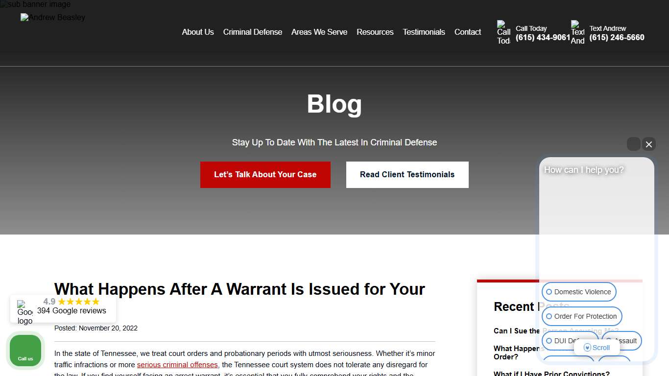 What Happens After A Warrant Is Issued for Your Arrest?